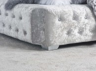 Birlea Grande 6ft Super Kingsize Steel Velvet Fabric Bed Frame Thumbnail