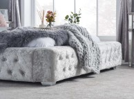 Birlea Grande 5ft Kingsize Steel Velvet Fabric Bed Frame Thumbnail