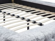 Birlea Grande 4ft6 Double Steel Velvet Fabric Bed Frame Thumbnail