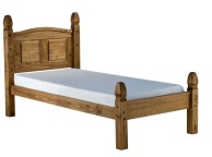 Birlea Corona 3ft Single Pine Bed Frame with Low Footend Thumbnail