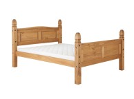 Birlea Corona 5ft King Size Pine Bed Frame with High Footend Thumbnail