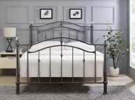 Limelight Callisto 5ft Kingsize Black Chrome Metal Bed Frame With Choice Of Finials Thumbnail