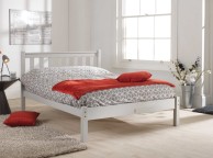 Friendship Mill Shaker Low Foot End 2ft6 Small Single Pine Wooden Bed Frame In Grey Thumbnail