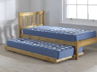 Friendship Mill Shaker 3ft Single Pine Wooden Guest Bed Frame Thumbnail
