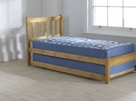 Friendship Mill Shaker 3ft Single Pine Wooden Guest Bed Frame Thumbnail