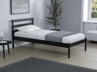 Birlea Luka 3ft Single Black Pine Wooden Bed Frame Thumbnail
