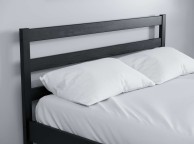 Birlea Luka 4ft6 Double Black Pine Wooden Bed Frame Thumbnail