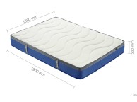 Birlea Sleepsoul Nebula 4ft6 Double 600 Pocket Spring Mattress Thumbnail