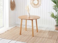 Birlea Pickworth Round Dining Table In Oak Thumbnail