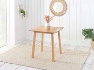 Birlea Stonesby Square Dining Table In Oak Thumbnail