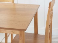 Birlea Stonesby Square Dining Table In Oak Thumbnail