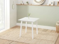 Birlea Stonesby Square Dining Table In White Thumbnail