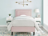 Limelight Picasso 3ft Single Pink Fabric Bed Frame Thumbnail