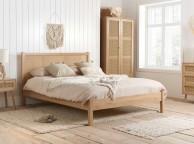 Birlea Croxley Rattan And Oak Finish 4ft6 Double Bed Frame Thumbnail