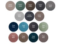 Sweet Dreams Columbia 5ft Kingsize Fabric Headboard (Choice Of Colours) Thumbnail