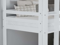 Birlea Tressa 3ft Single White Wooden Triple Bunk Bed Thumbnail