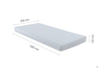 Birlea Sleepsoul Nimbus 3ft Single Foam Mattress Thumbnail