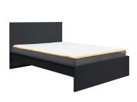 Birlea Oslo Black 4ft6 Double Bed Frame Thumbnail