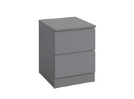 Birlea Oslo Grey 2 Drawer Bedside Thumbnail