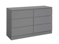 Birlea Oslo Grey 6 Drawer Chest Thumbnail