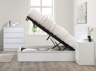 Birlea Oslo White 5ft Kingsize Ottoman Bed Frame Thumbnail