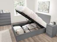 Birlea Oslo Grey 4ft6 Double Ottoman Bed Frame Thumbnail