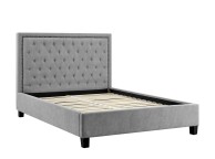 Limelight Rhea 4ft6 Double Light Grey Fabric Bed Frame Thumbnail