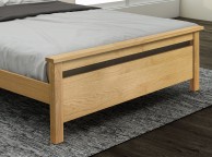 Limelight Nero 5ft Kingsize Oak Bed Frame Thumbnail