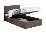 Birlea Berlin 3ft Single Grey Fabric Ottoman Bed Thumbnail