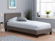 Birlea Berlin 3ft Single Grey Fabric Bed Frame Thumbnail
