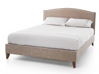 Serene Charlotte 5ft Kingsize Mink Fabric Bed Frame Thumbnail