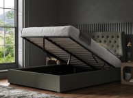 Emporia Hampstead 4ft6 Double Grey Fabric Ottoman Bed Thumbnail