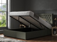 Emporia Hampstead 5ft Kingsize Grey Fabric Ottoman Bed Thumbnail