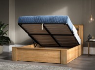 Emporia Charnwood 4ft6 Double Solid Oak Ottoman Bed Frame Thumbnail