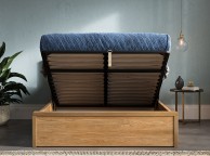 Emporia Modena 5ft Kingsize Solid Oak Ottoman Bed Frame Thumbnail