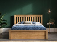 Emporia Monaco 5ft Kingsize Solid Oak Ottoman Bed Frame Thumbnail