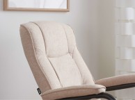 Birlea Memphis Wheat Fabric Swivel Chair And Stool Thumbnail