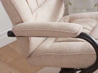 Birlea Memphis Wheat Fabric Swivel Chair And Stool Thumbnail