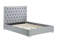 Birlea Chelsea 5ft Kingsize Grey Fabric Bed Frame Thumbnail
