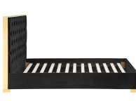 Birlea Chelsea 4ft6 Double Black Fabric Bed Frame Thumbnail