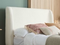 Birlea Halfden 5ft Kingsize Wood And White Boucle Fabric Bed Frame Thumbnail
