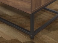 Birlea Houston 4ft Small Double Metal And Wooden Walnut Finish Bed Frame Thumbnail