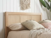 Birlea Croxley Rattan And Oak Finish 4ft6 Double Ottoman Bed Frame Thumbnail