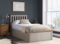 Birlea Phoenix 3ft Single Pearl Grey Ottoman Lift Wooden Bed Frame Thumbnail