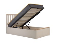 Birlea Phoenix 3ft Single Pearl Grey Ottoman Lift Wooden Bed Frame Thumbnail