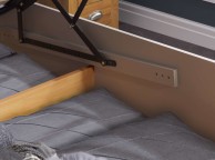 Birlea Phoenix 3ft Single Pearl Grey Ottoman Lift Wooden Bed Frame Thumbnail