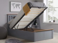 Birlea Phoenix 3ft Single Stone Grey Ottoman Lift Wooden Bed Frame Thumbnail