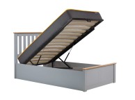 Birlea Phoenix 3ft Single Stone Grey Ottoman Lift Wooden Bed Frame Thumbnail