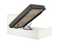 Birlea Phoenix 3ft Single White Ottoman Lift Wooden Bed Frame Thumbnail