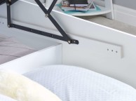 Birlea Phoenix 3ft Single White Ottoman Lift Wooden Bed Frame Thumbnail